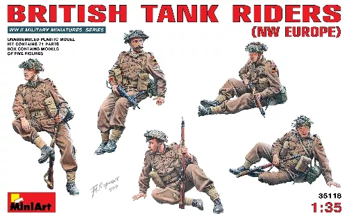 MiniArt - Britische Panzerbesatzung (NW Europa) 